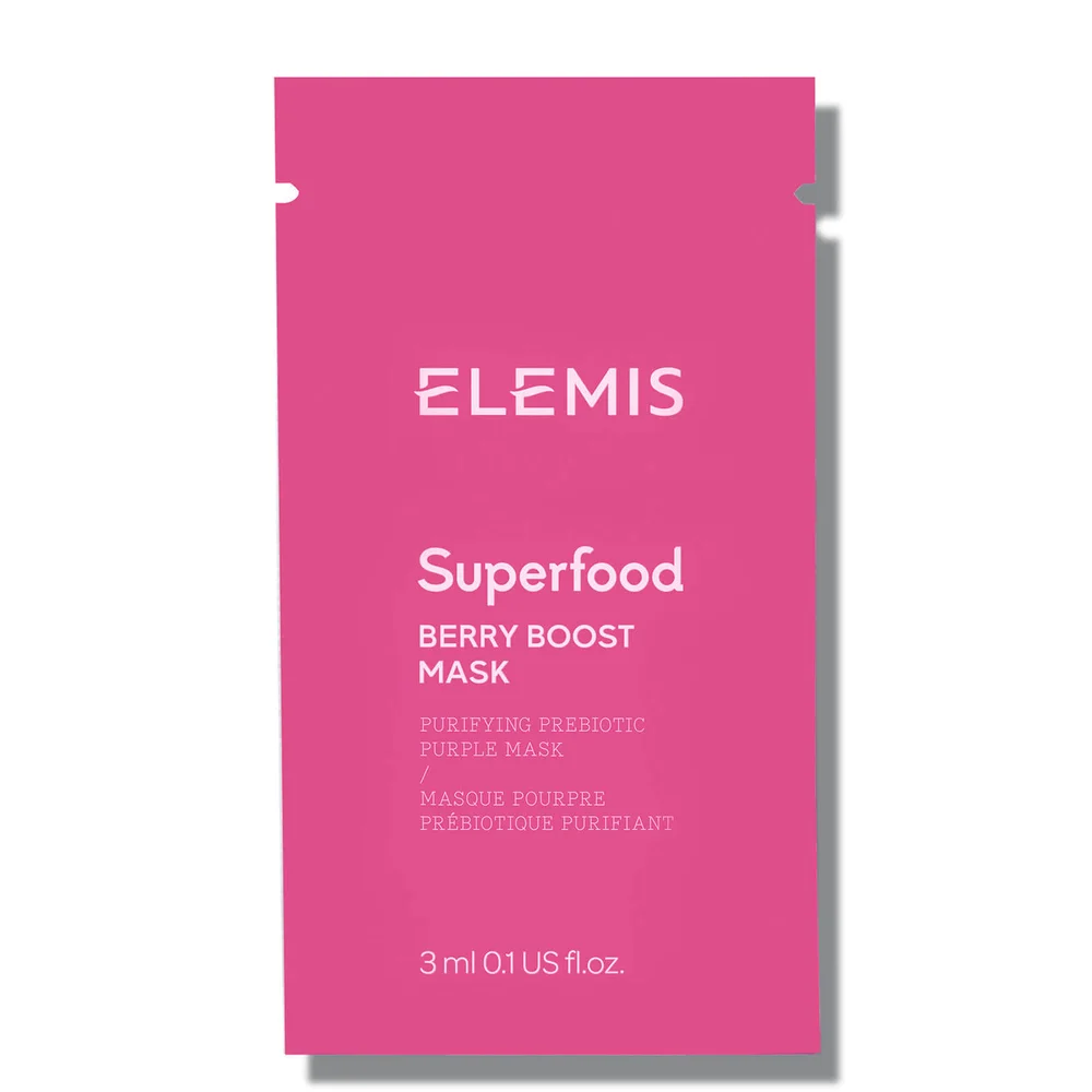Elemis Superfood Berry Boost Mask 3ml Sachet imagen 1