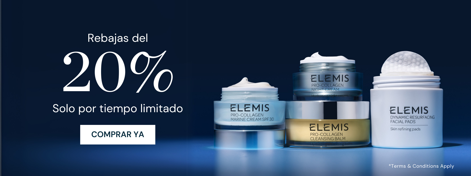 Rebajas del 20 %, ¡ya!